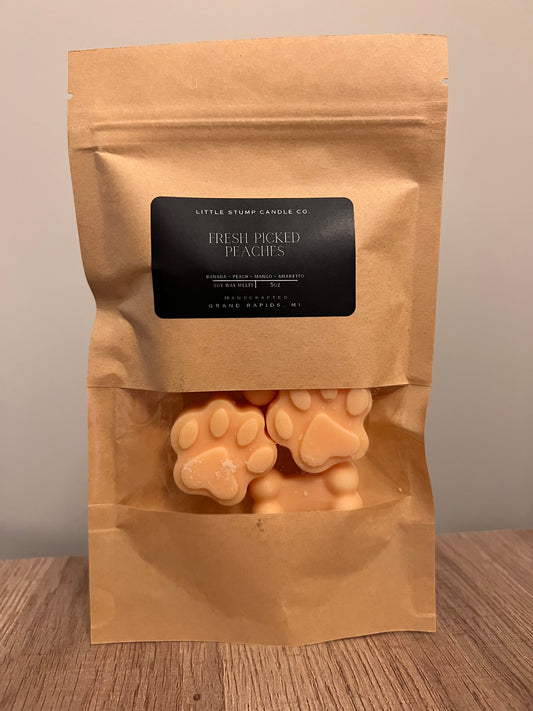 Fresh Picked Peaches Wax Melt Pouch