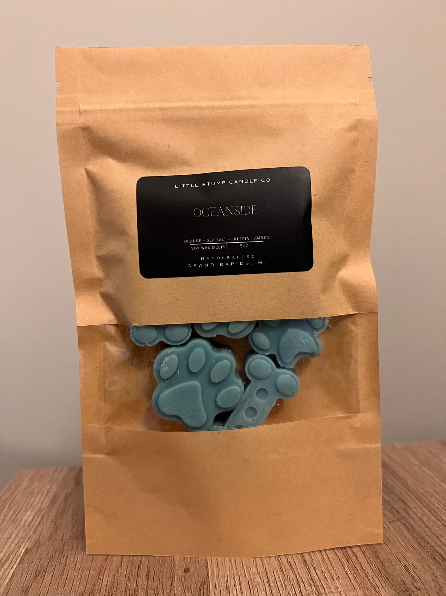 Oceanside Wax Melt Pouch