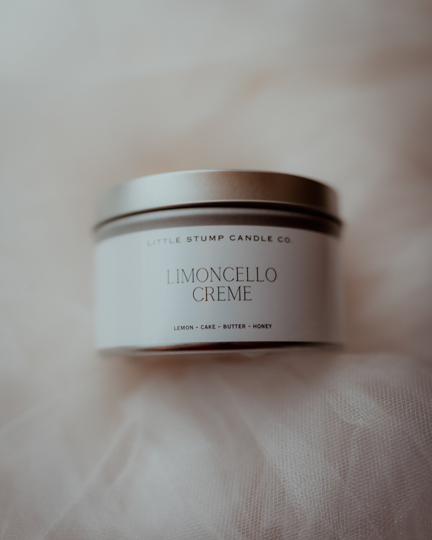 Limoncello Creme Tin Candle - 8oz